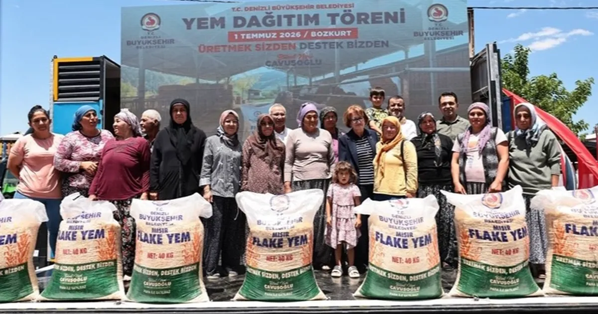 Yem destegi projesi ureticiye can suyu oldu EYH9T9M1